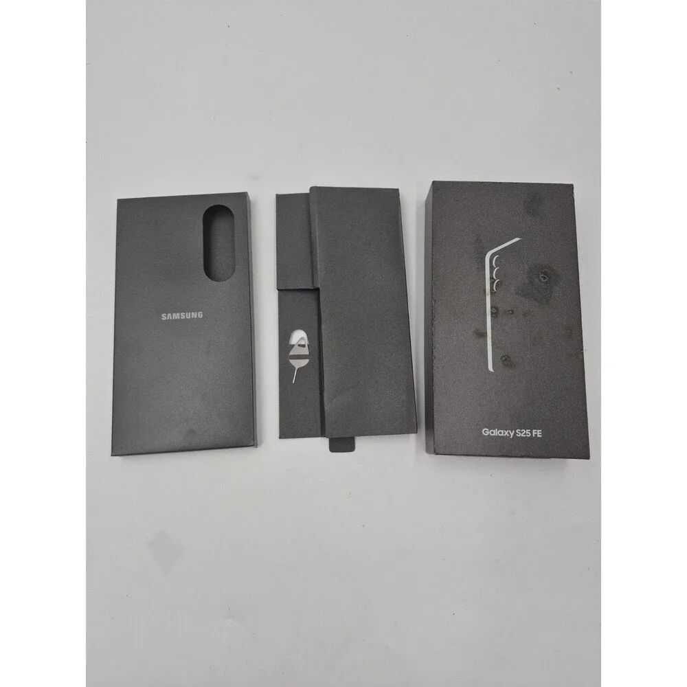Original Samsung Empty Box for Galaxy S25 FE Jetblack (No accessories)